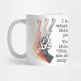 Dirty Harry Quote Mug